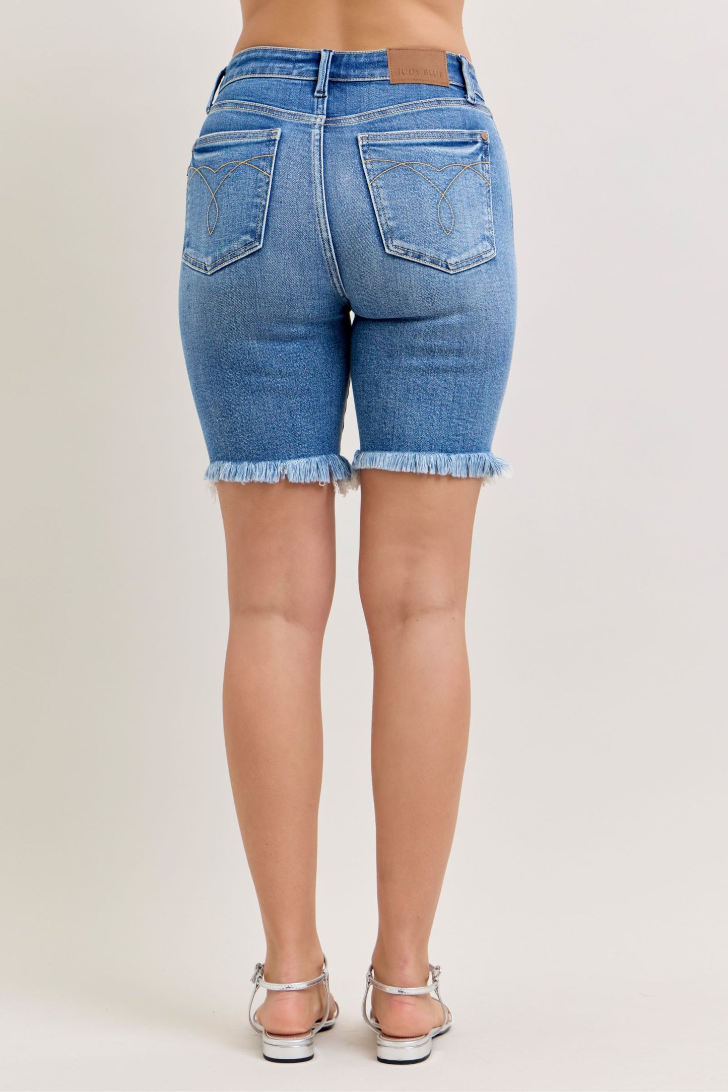 Judy Blue High Waist Bermuda Shorts