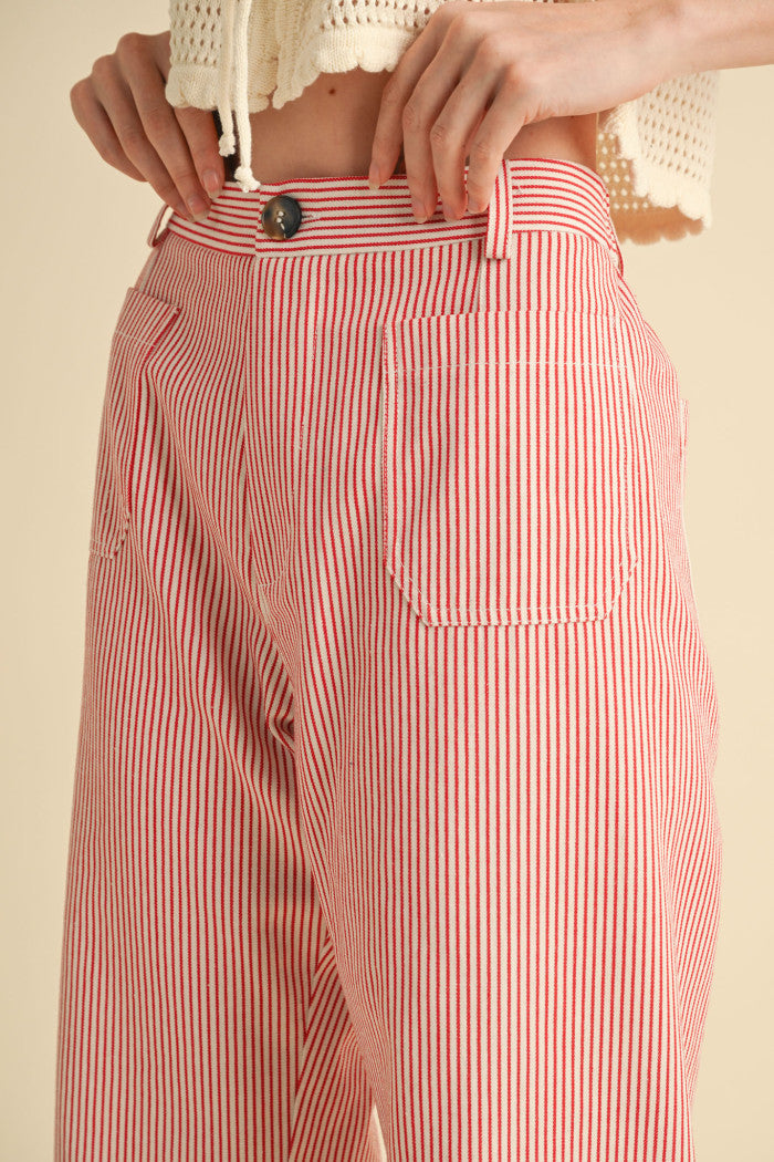 &Merci Striped Pants