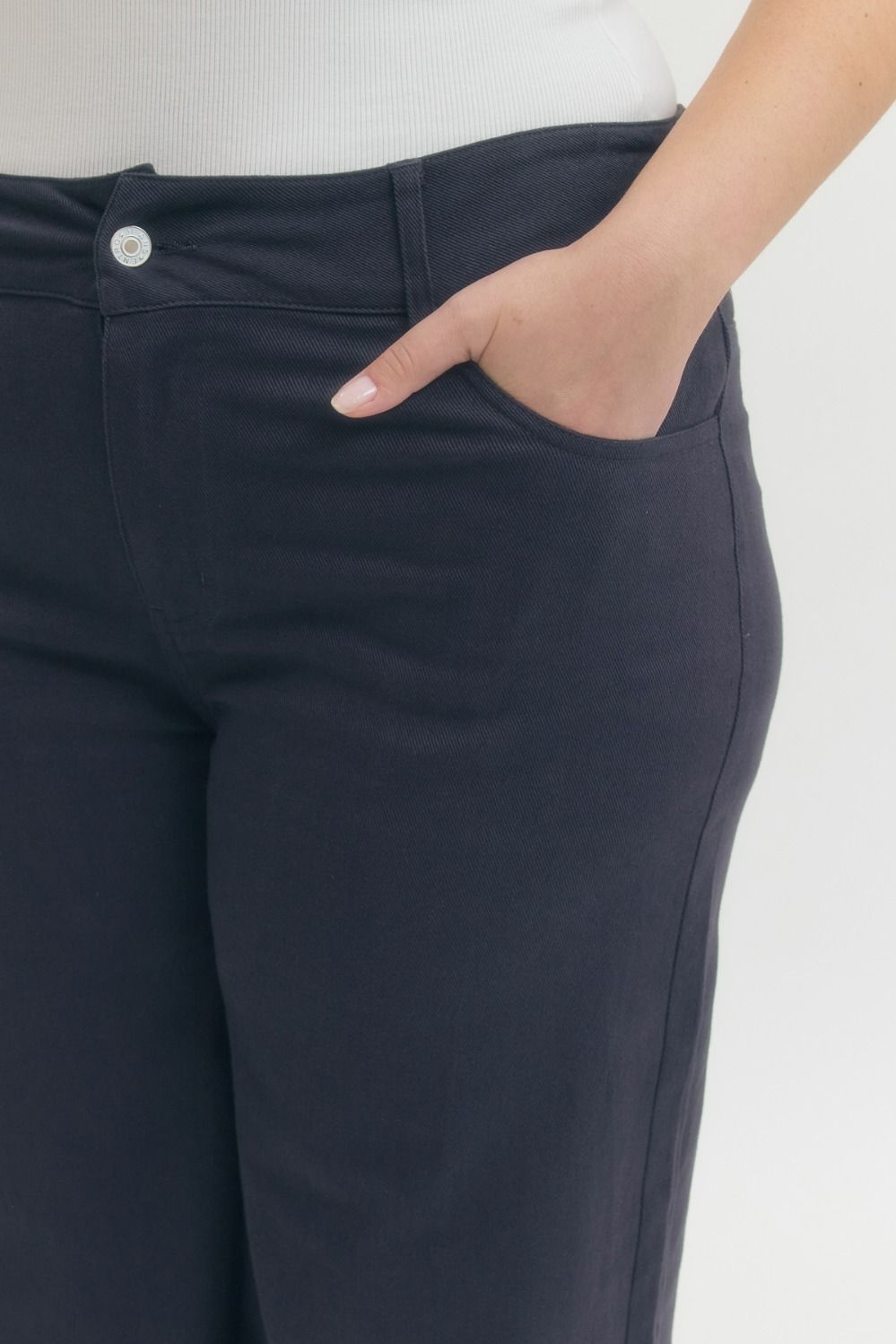 Entro Plus Size Cuffed Pants