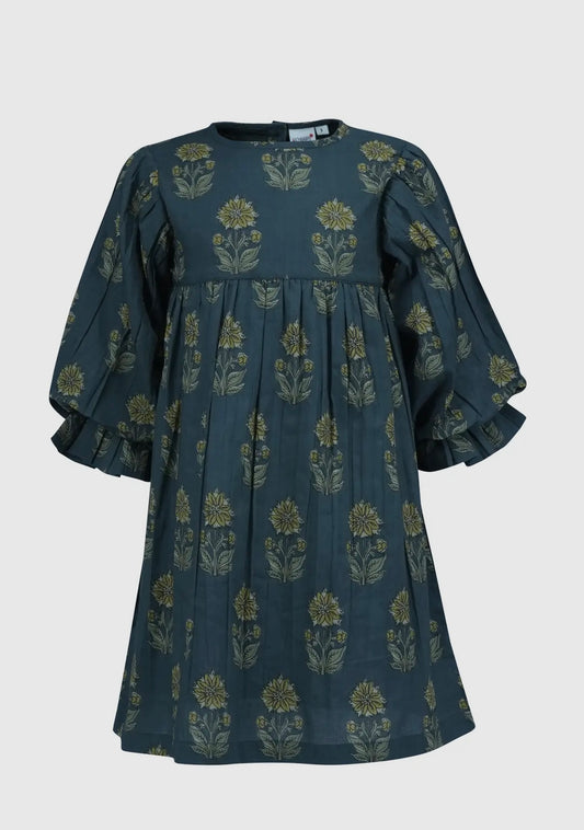 Girls and Tween Yo Baby Dark Teal Green Dress