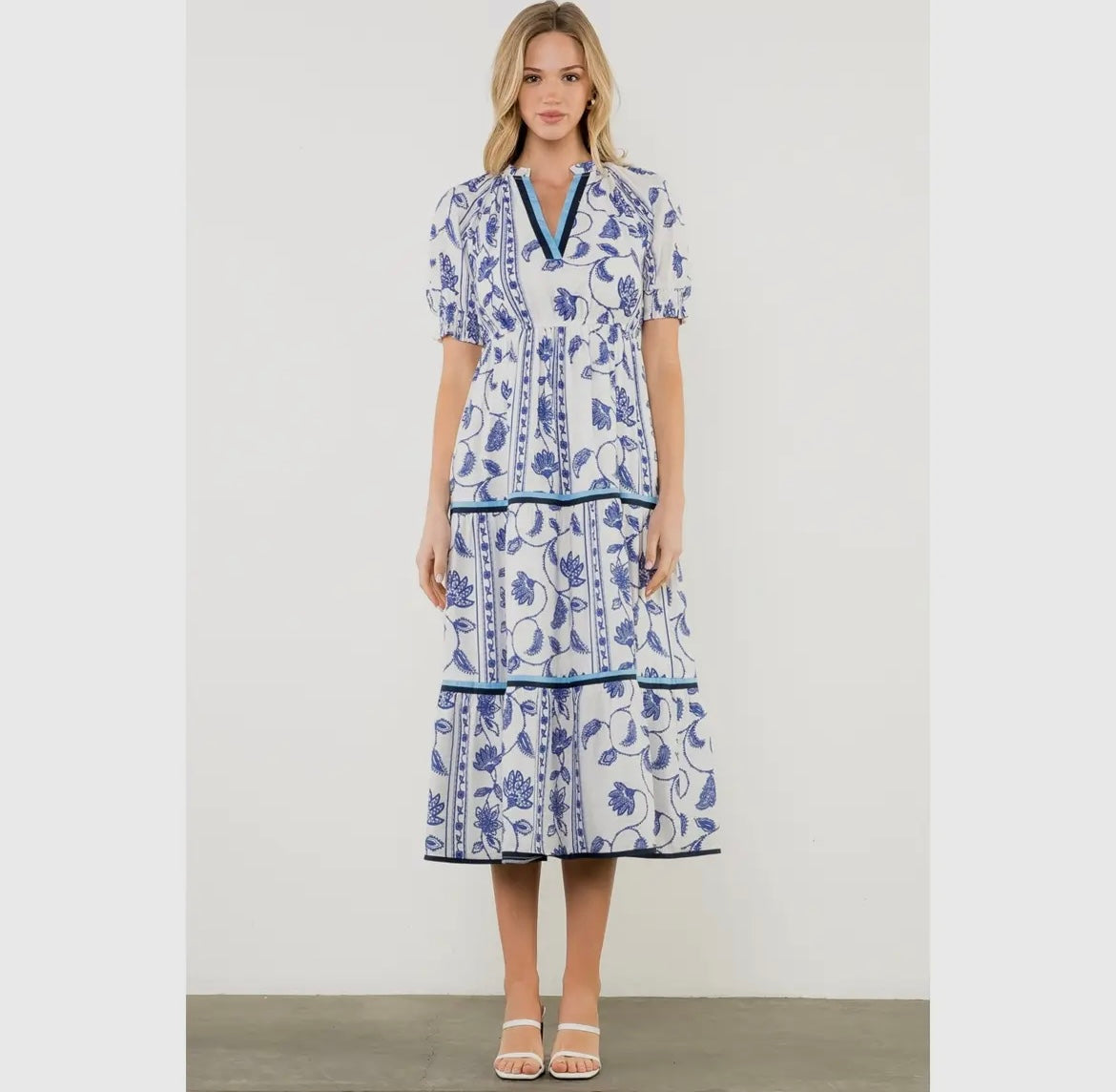Clarissa THML Tiered Dress