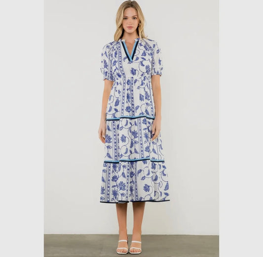 Clarissa THML Tiered Dress