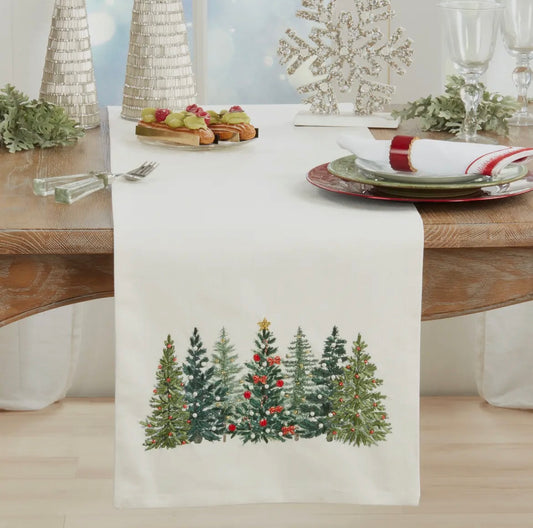 Christmas Tree Table Runner