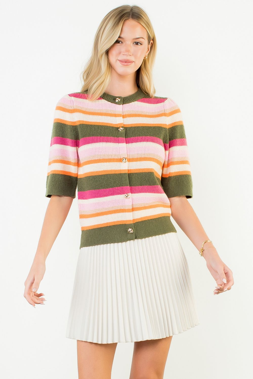 The THML Olive Madison Top