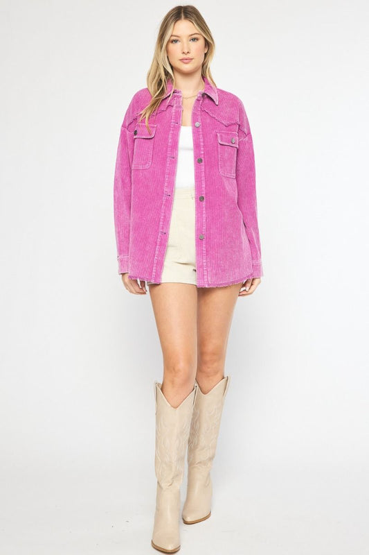 The Nantucket Corduroy Shacket