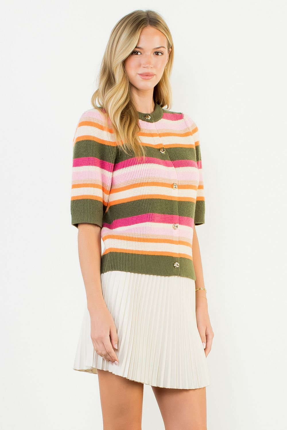 The THML Olive Madison Top