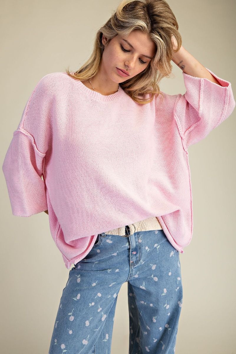 The Romano Mineral Washed Sweater