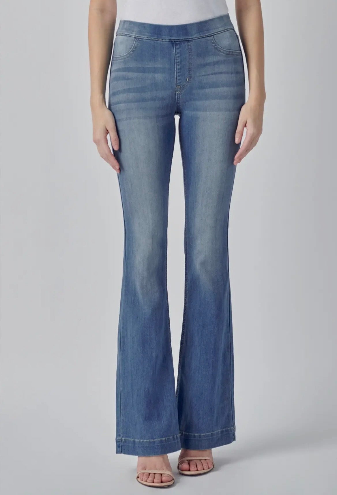 Cello Mid Rise Flare Jegging