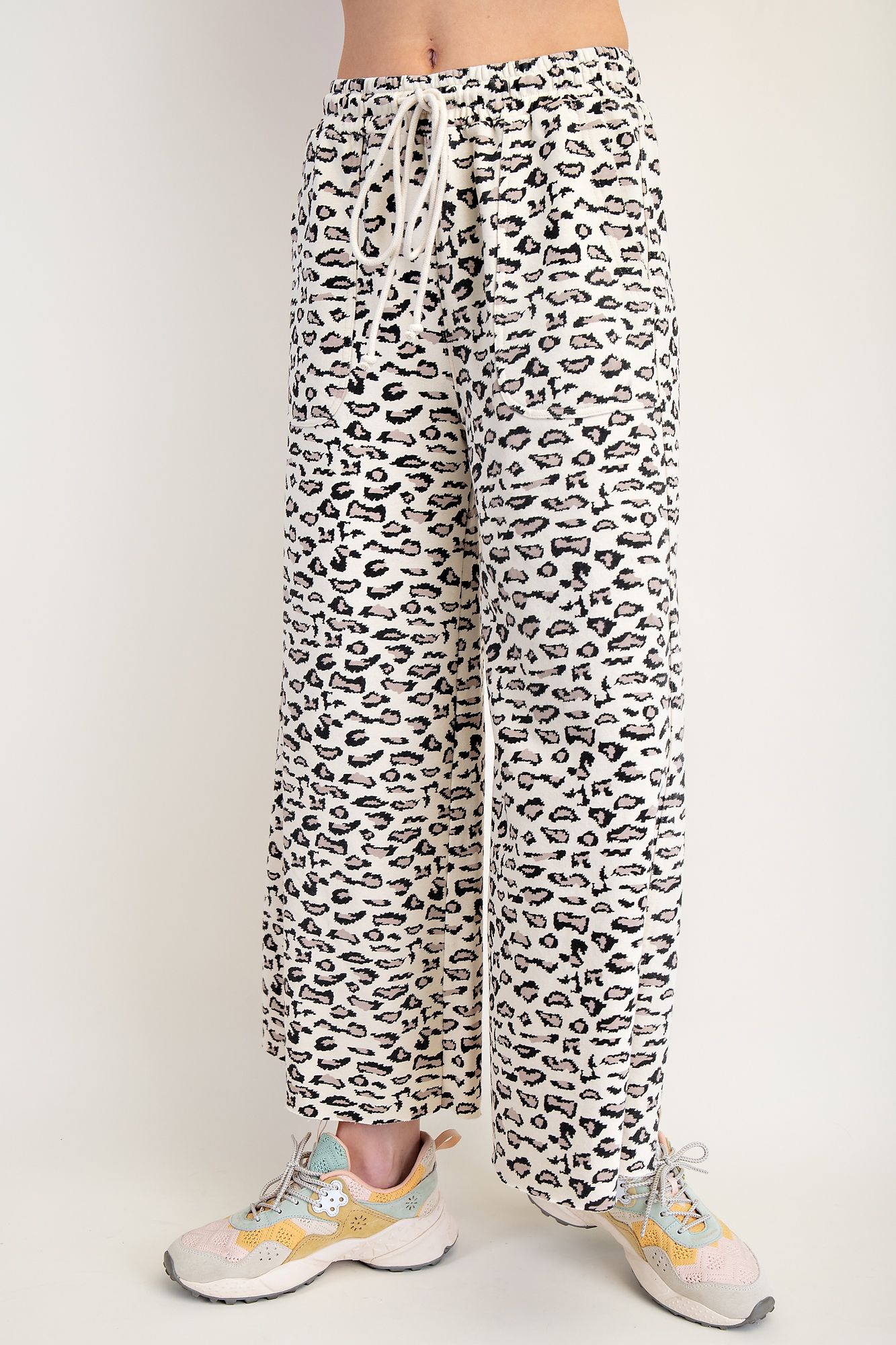 Easel Animal Print Pants
