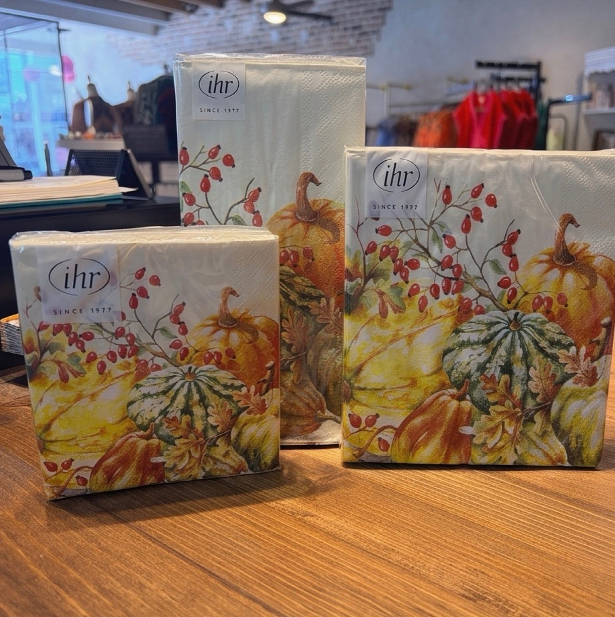 IHR Calabaza Cream Coordinating Paper Products