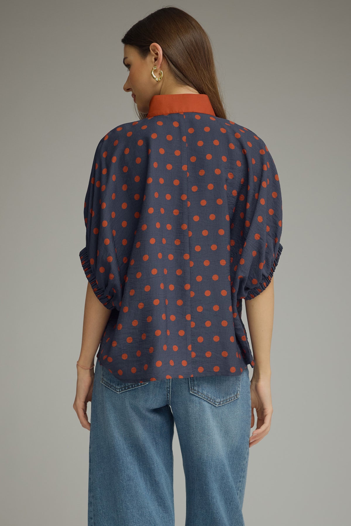 The Darius Navy Top (Misses and Plus Sizes Available)