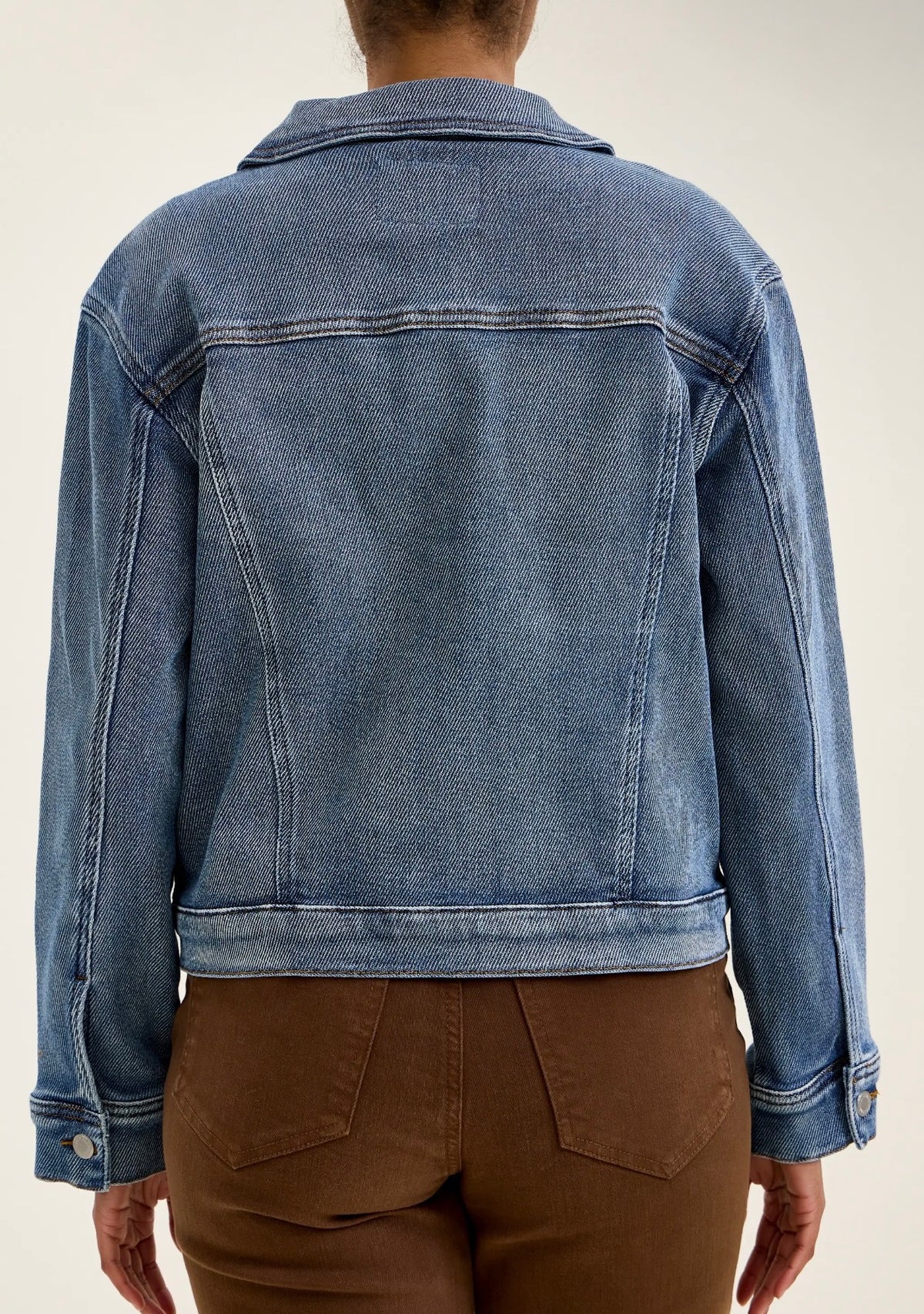 Judy Blue Cicly Trucker Denim Jacket