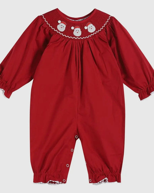 Lil Cactus Girl’s Santa Romper