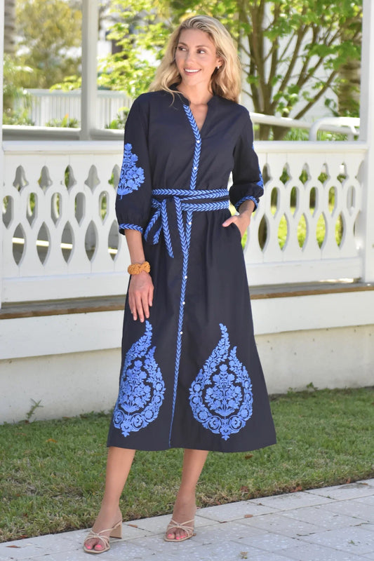 The Just Darviny Mykonos Dress (***See Size Availability Under Description***)