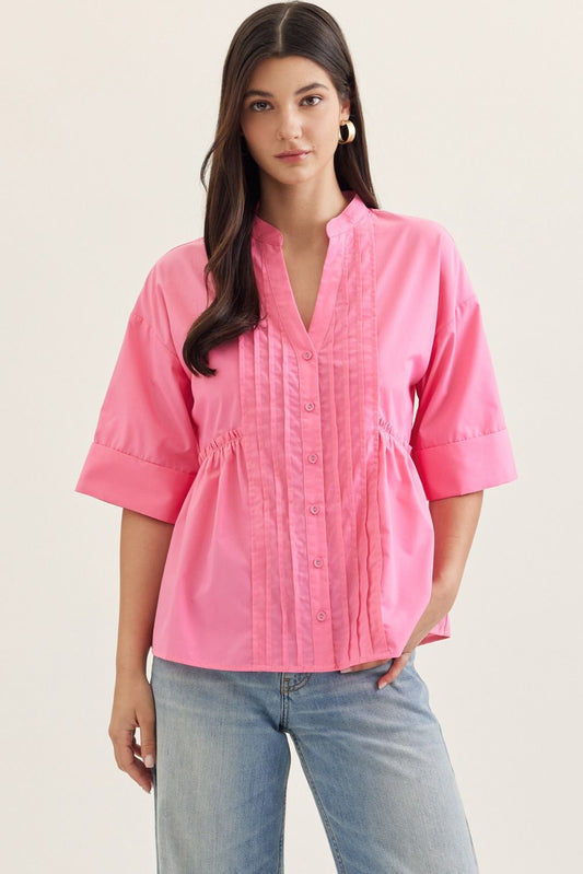 The Donovan Pink Top