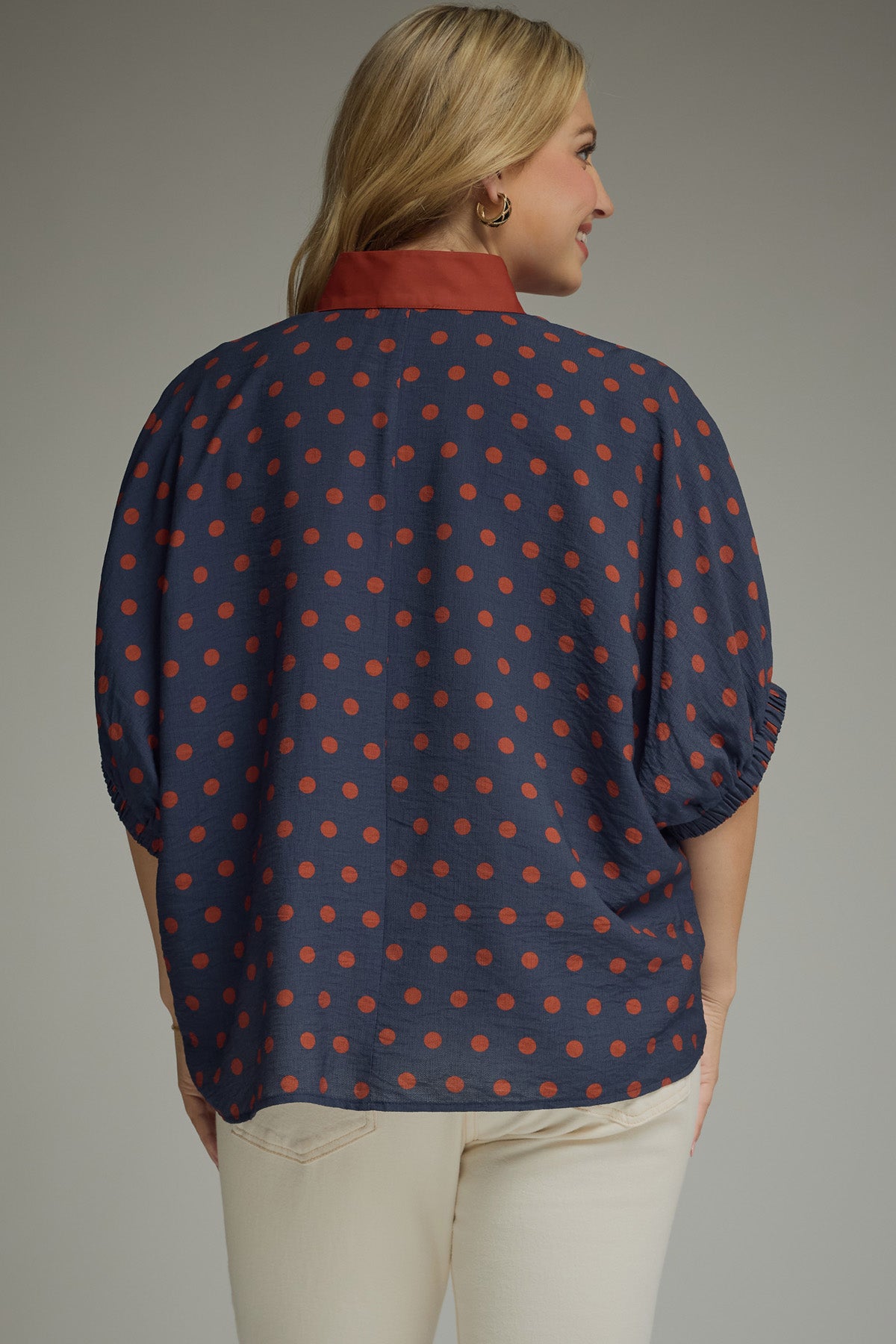 The Darius Navy Top (Misses and Plus Sizes Available)