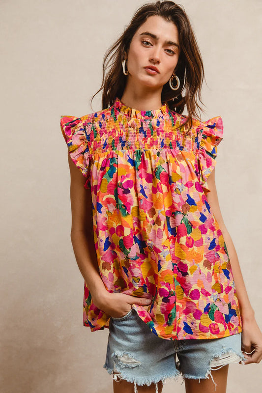 Mallory Floral Top