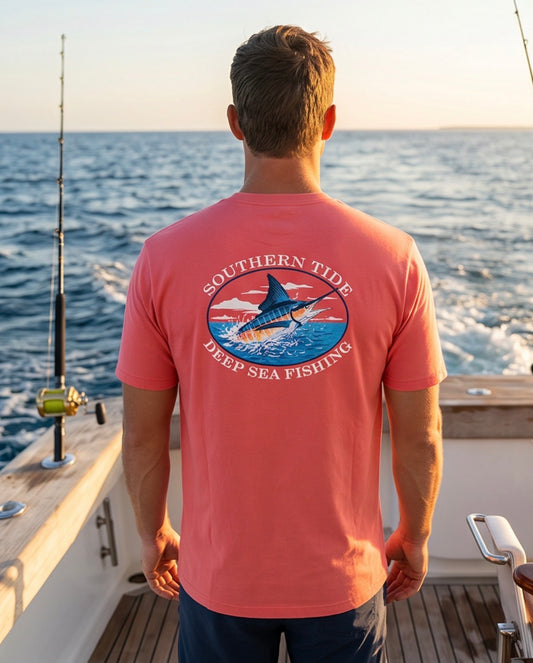 Southern Tide Marlin Deep Sea Fishing Tshirt