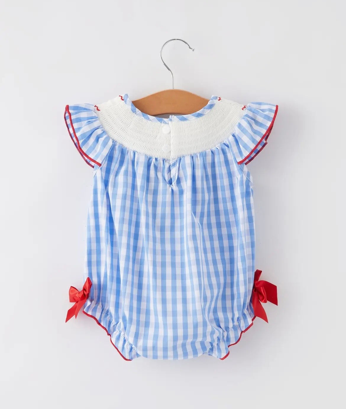 Rylee Faith 4th of July Bubble Romper