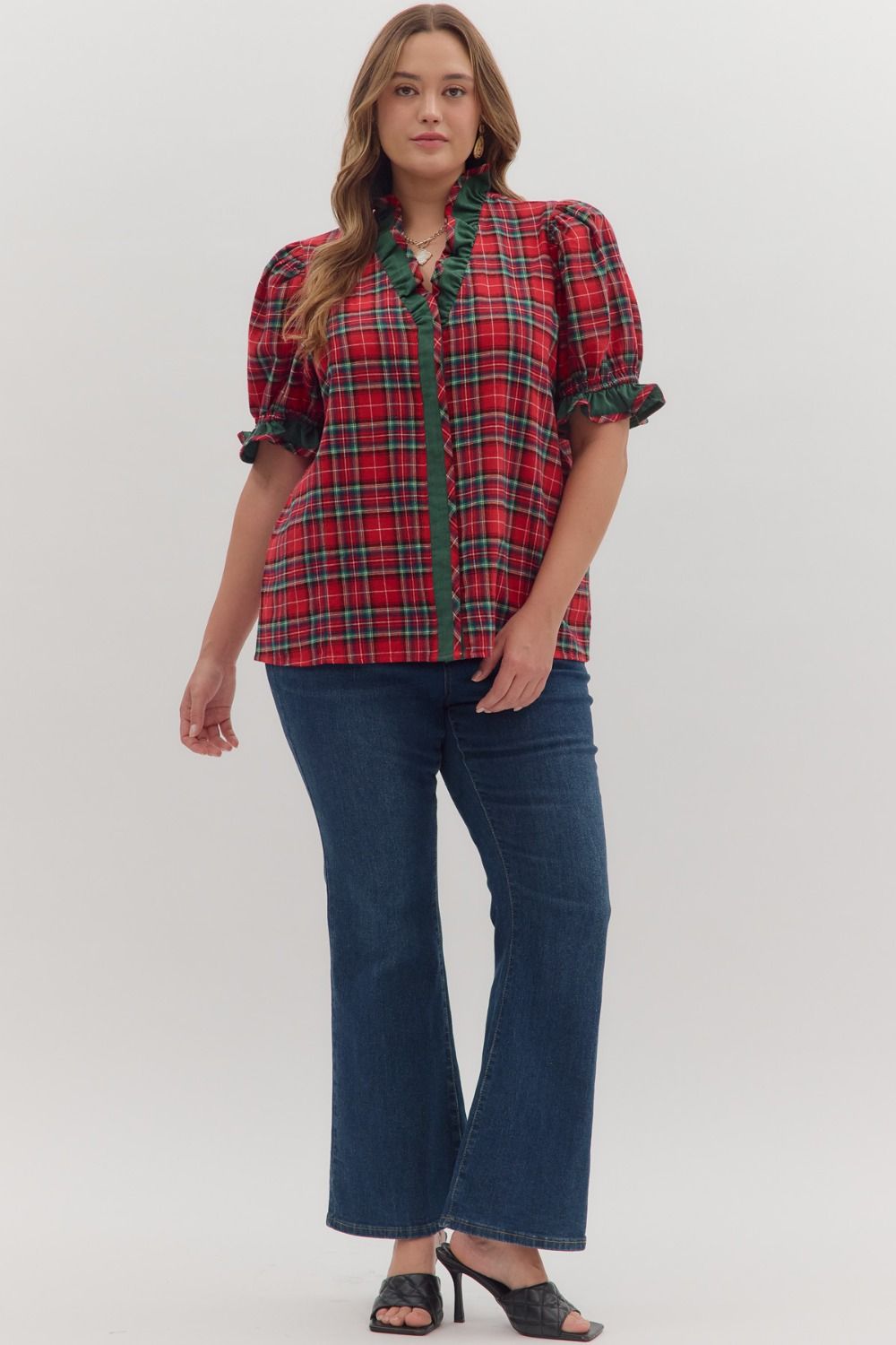 The Kris Kringle Plus Size Top