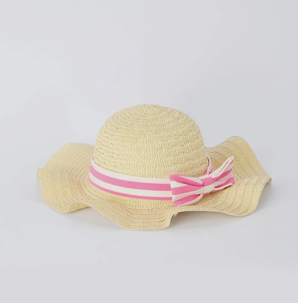 Toddlers/Girls Straw Hat