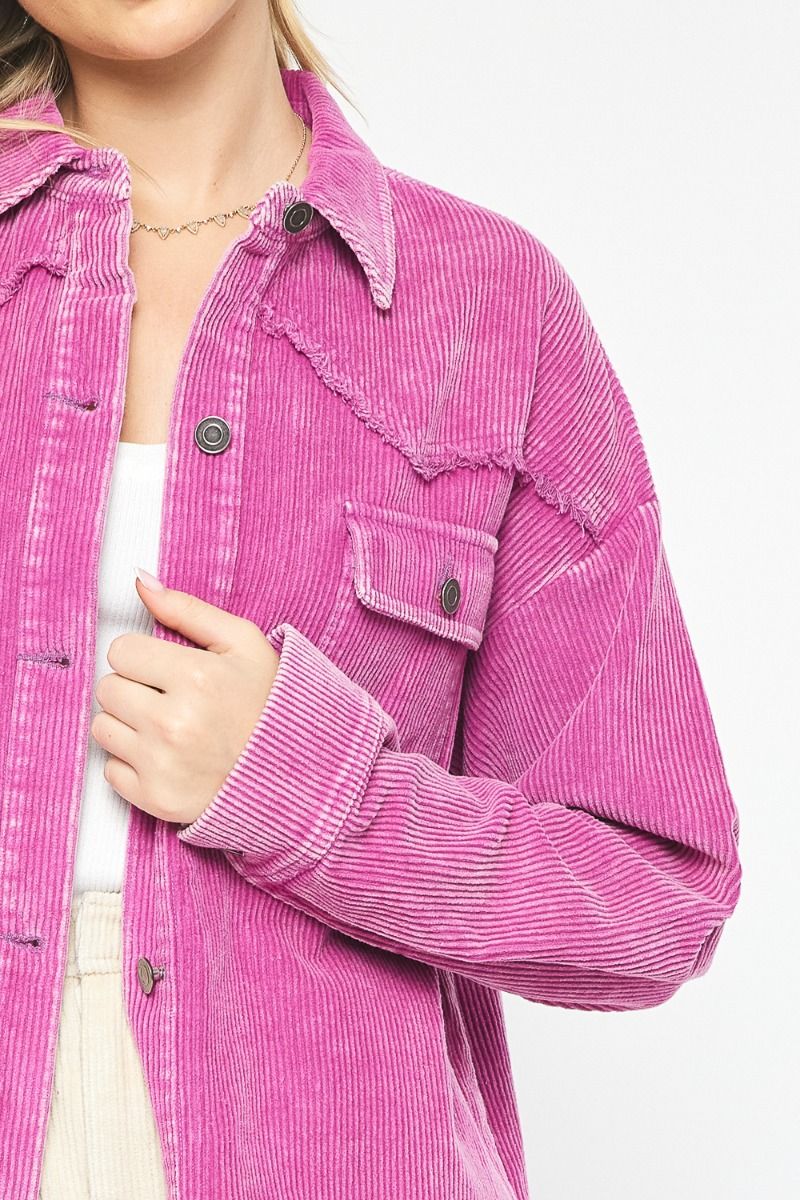 The Nantucket Corduroy Shacket