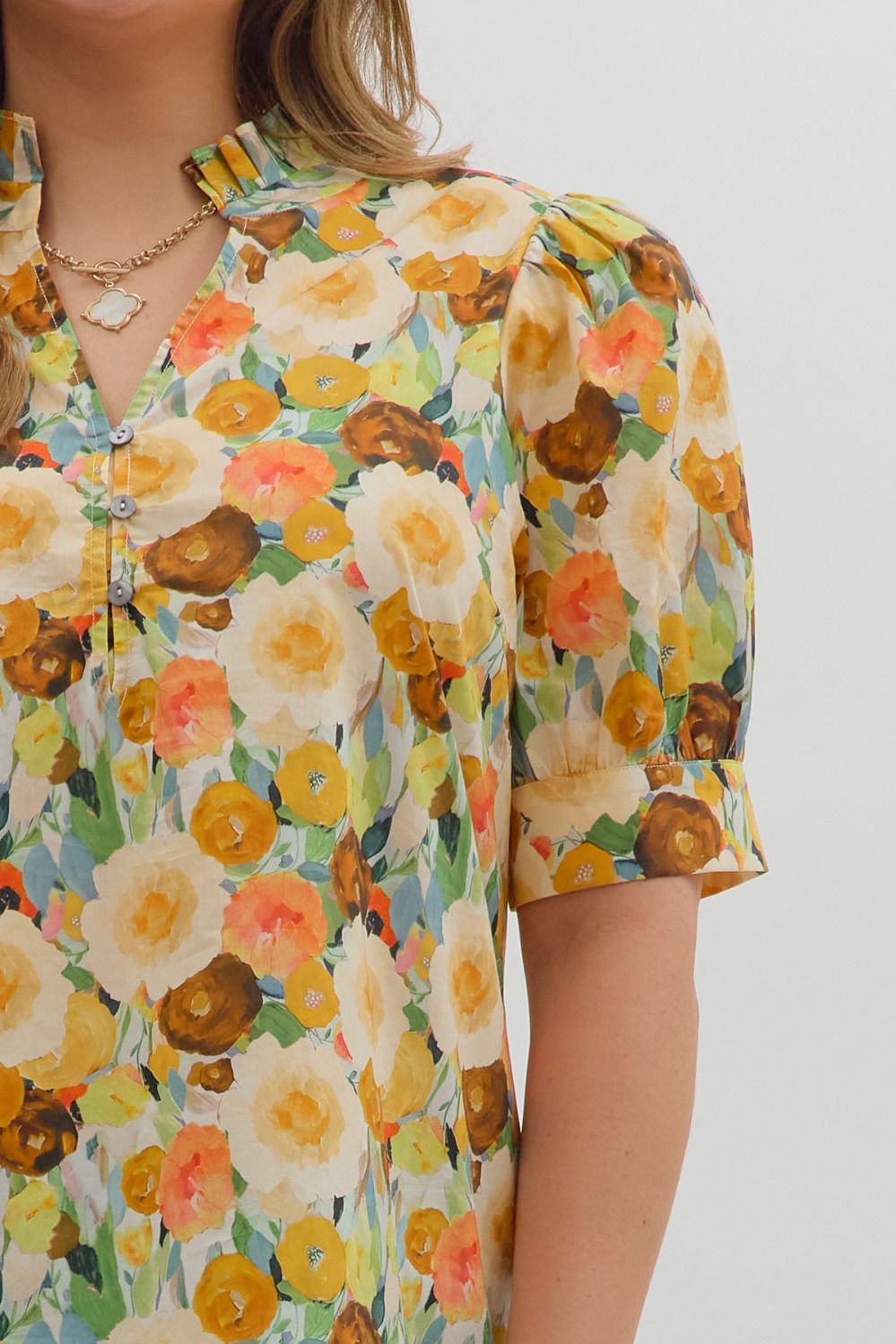 The Samson Floral Plus Size Top
