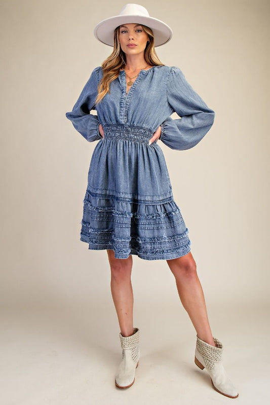 The Gretchen Denim Dress