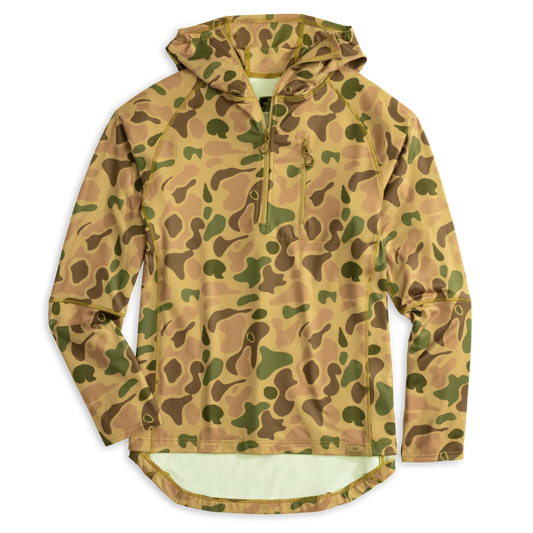 Heybo Ascension 1/4 Zip Traditions Camo Hoodie