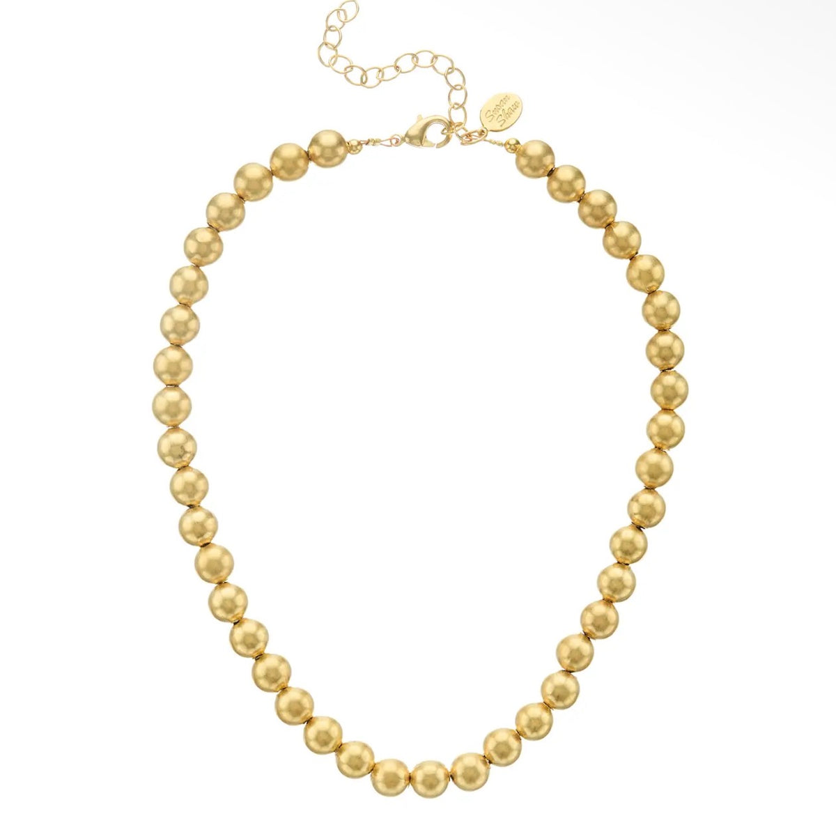 Susan Shaw Gold Mini Margaret Beaded Necklace
