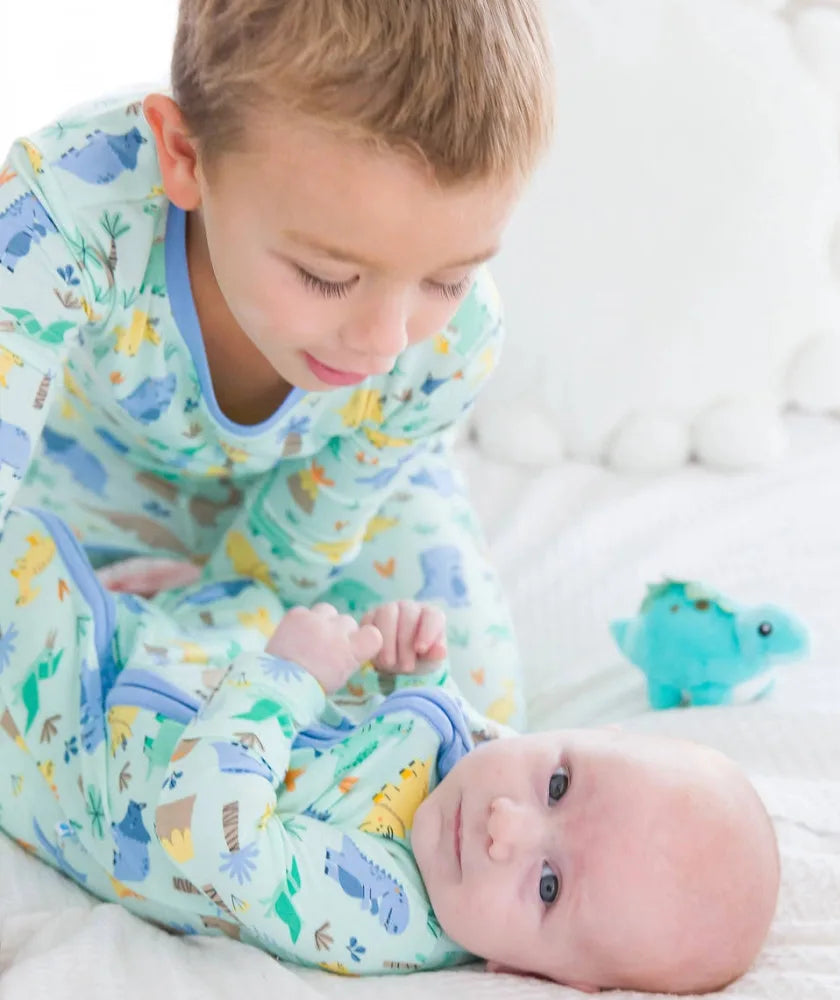 RuggedButts Dino-Mite Dude Footed Pajamas