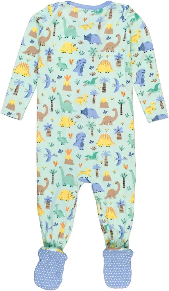 RuggedButts Dino-Mite Dude Footed Pajamas