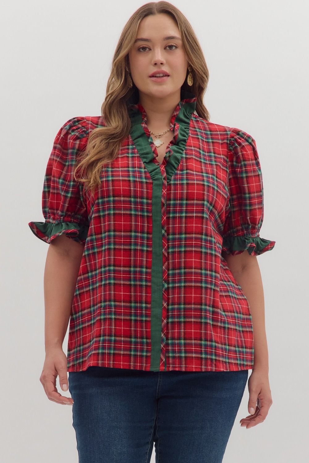 The Kris Kringle Plus Size Top
