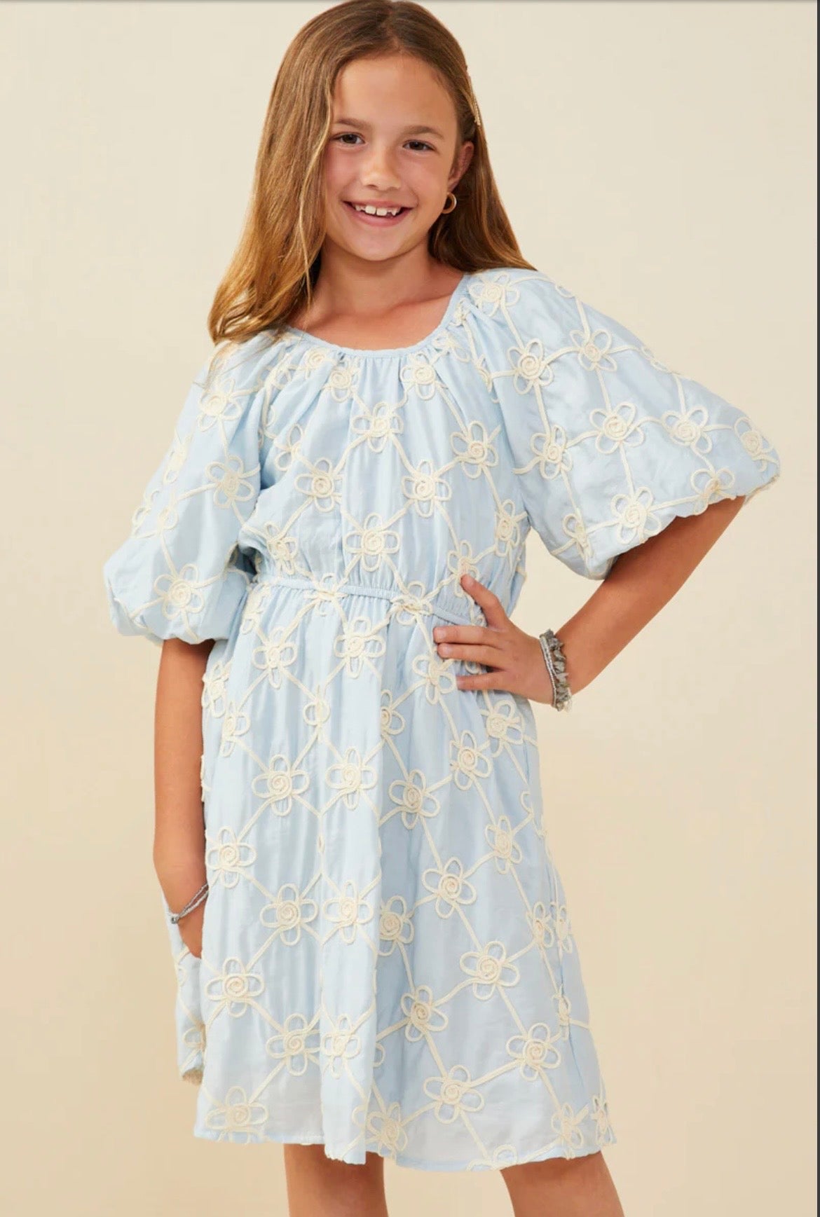 Hayden Embroidered Dress