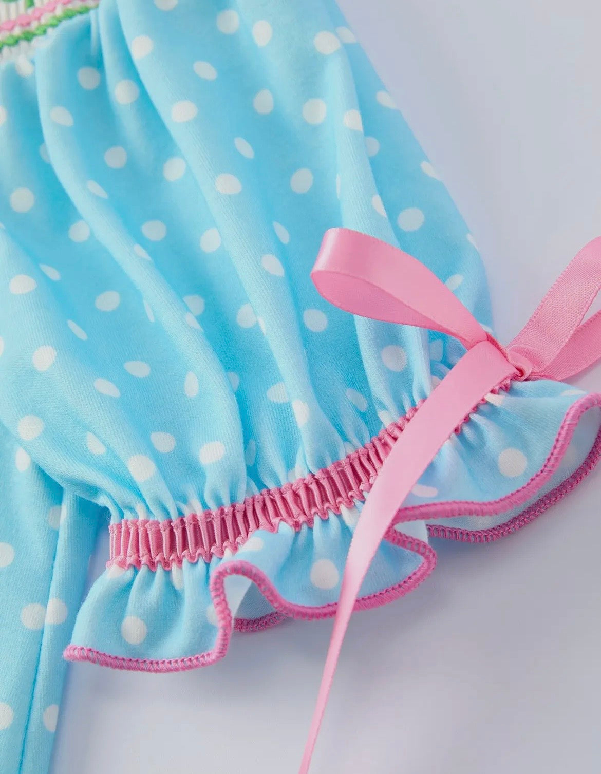 Rylee Faith Tulip Smocked Dress