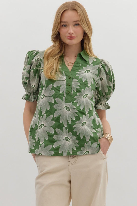 Glenna Green Top