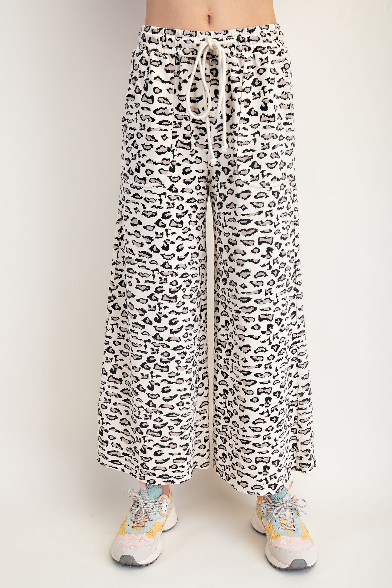 Easel Animal Print Pants