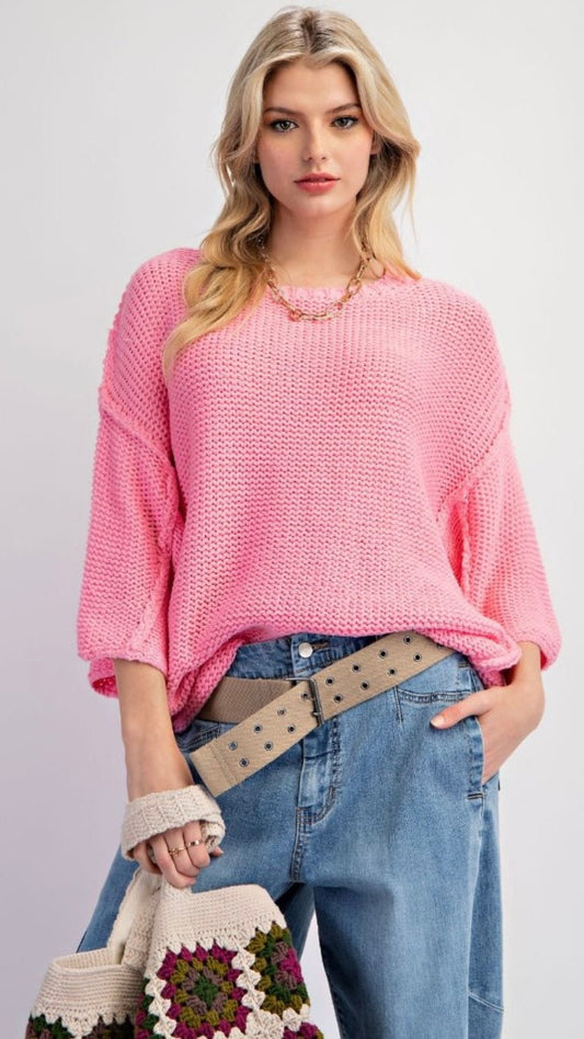 Nina Bubblegum Sweater