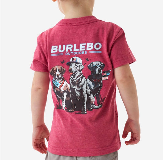 Burlebo Youth American Dogs Tshirt