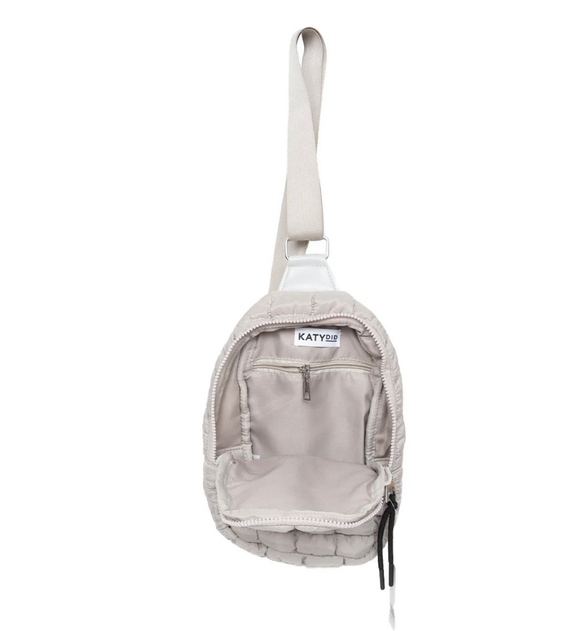 Katydid Quilted Sling Backpack Bag