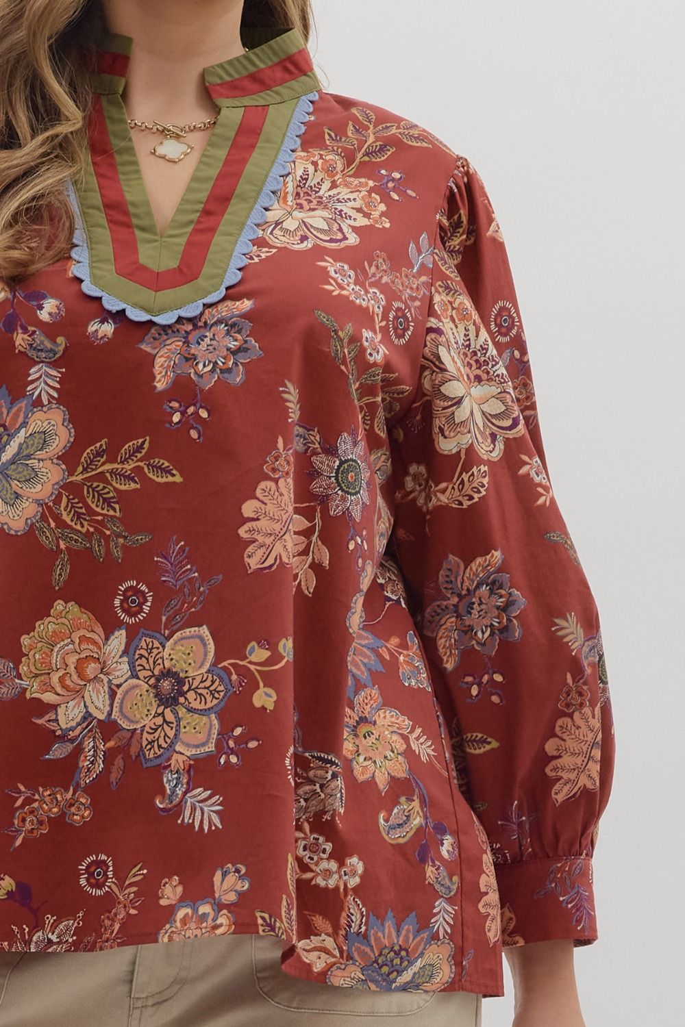 The Lexington Plus Size Top -Clearance