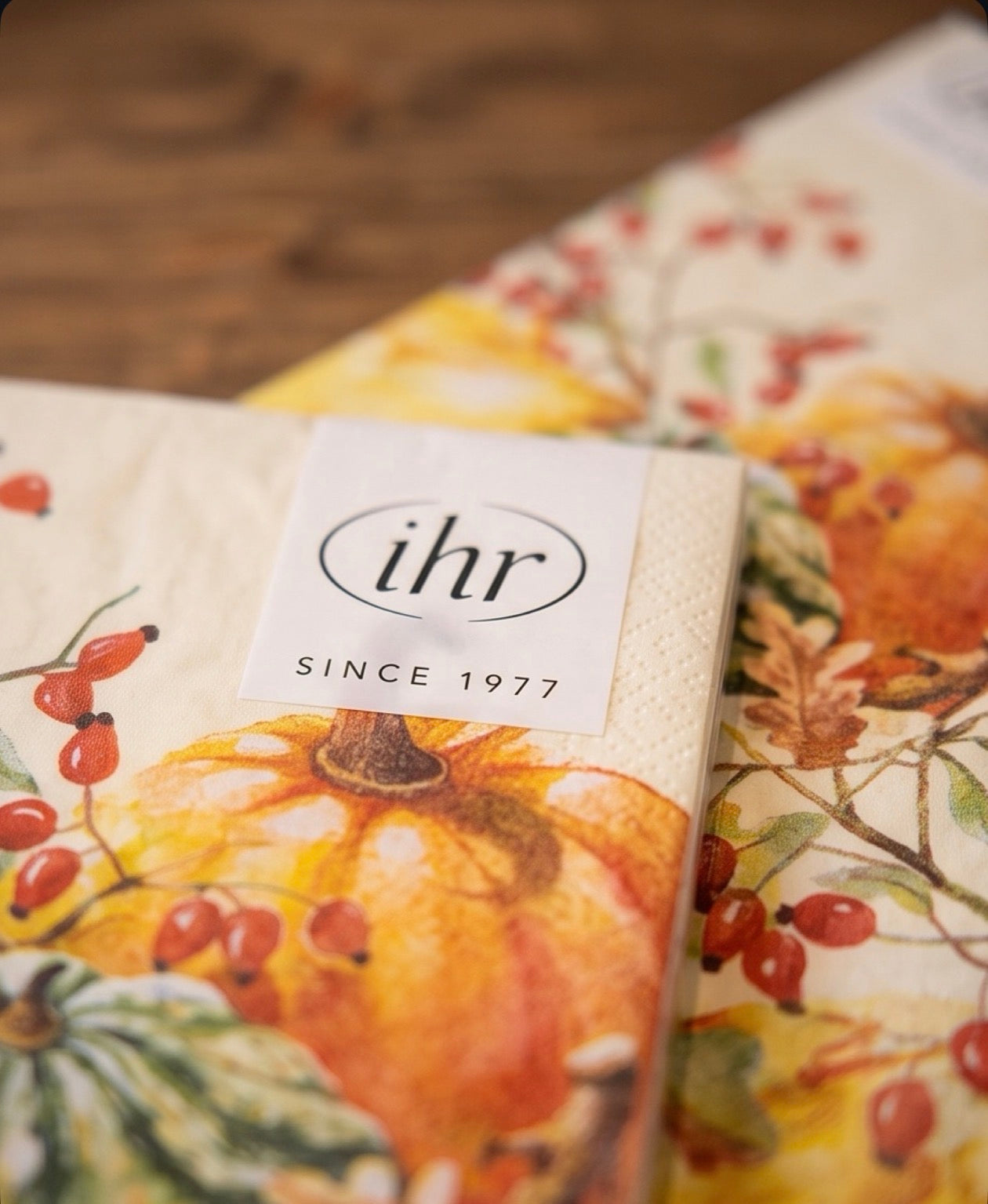 IHR Calabaza Cream Coordinating Paper Products