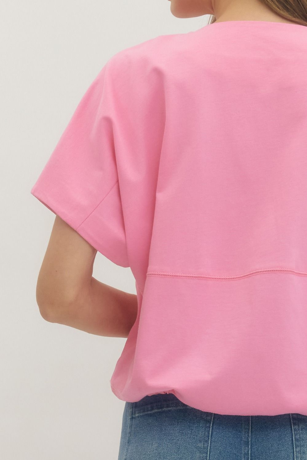The Baker Pink Top