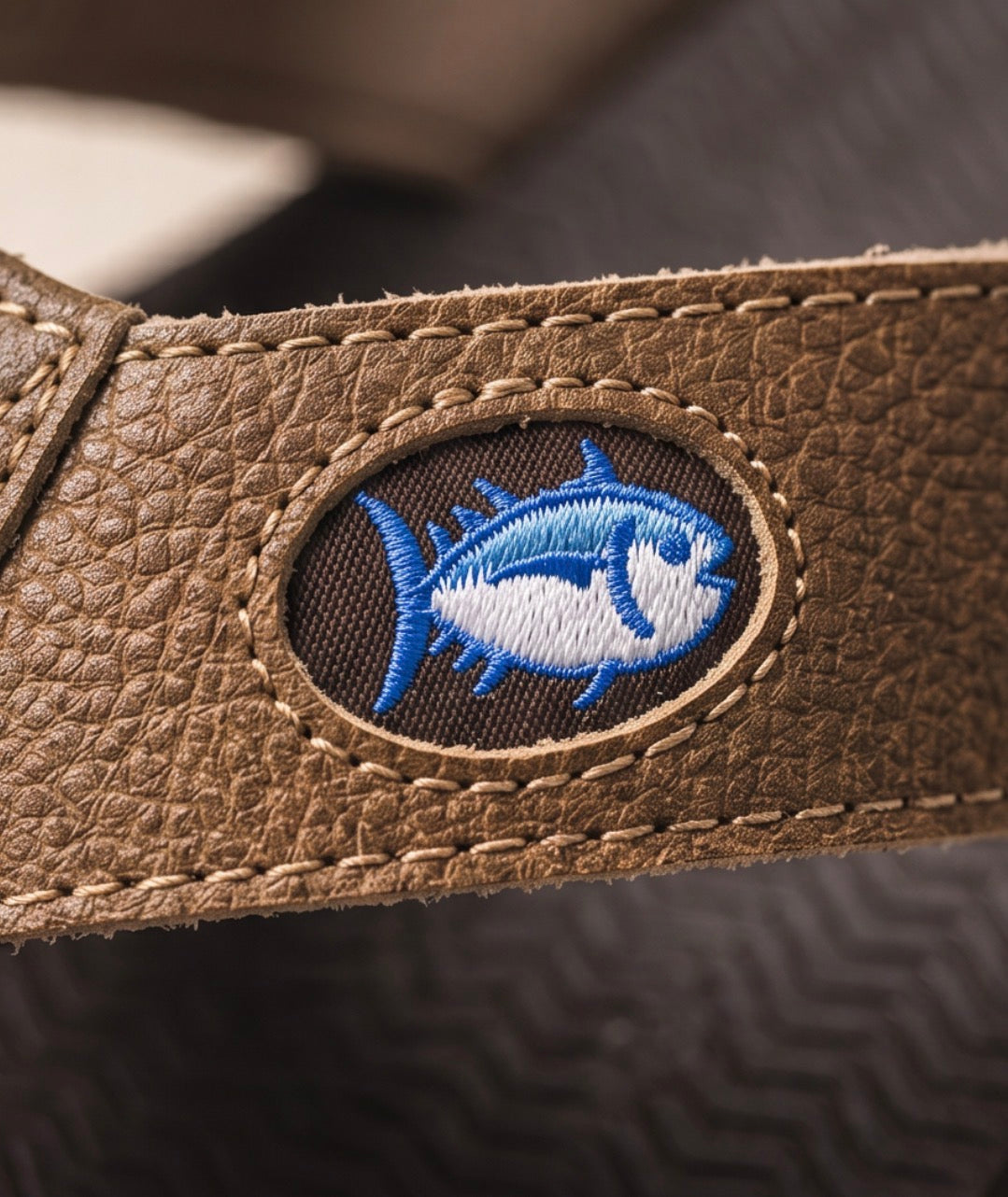 Southern Tide Flipjacks Upper Leather Flip Flops