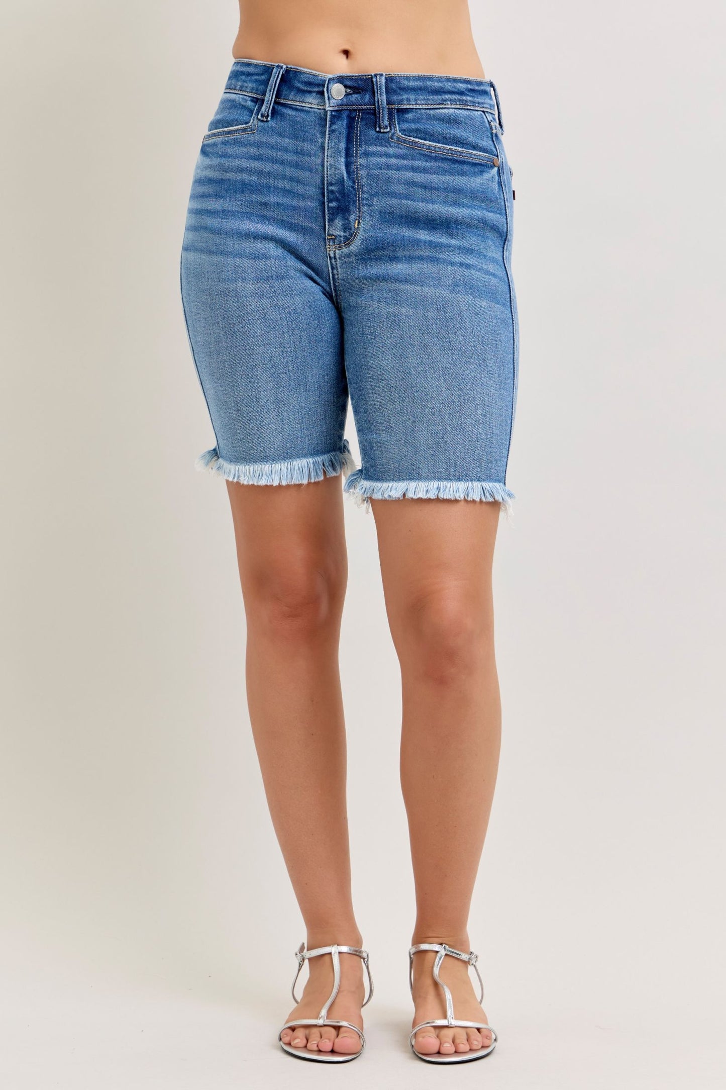 Judy Blue High Waist Bermuda Shorts