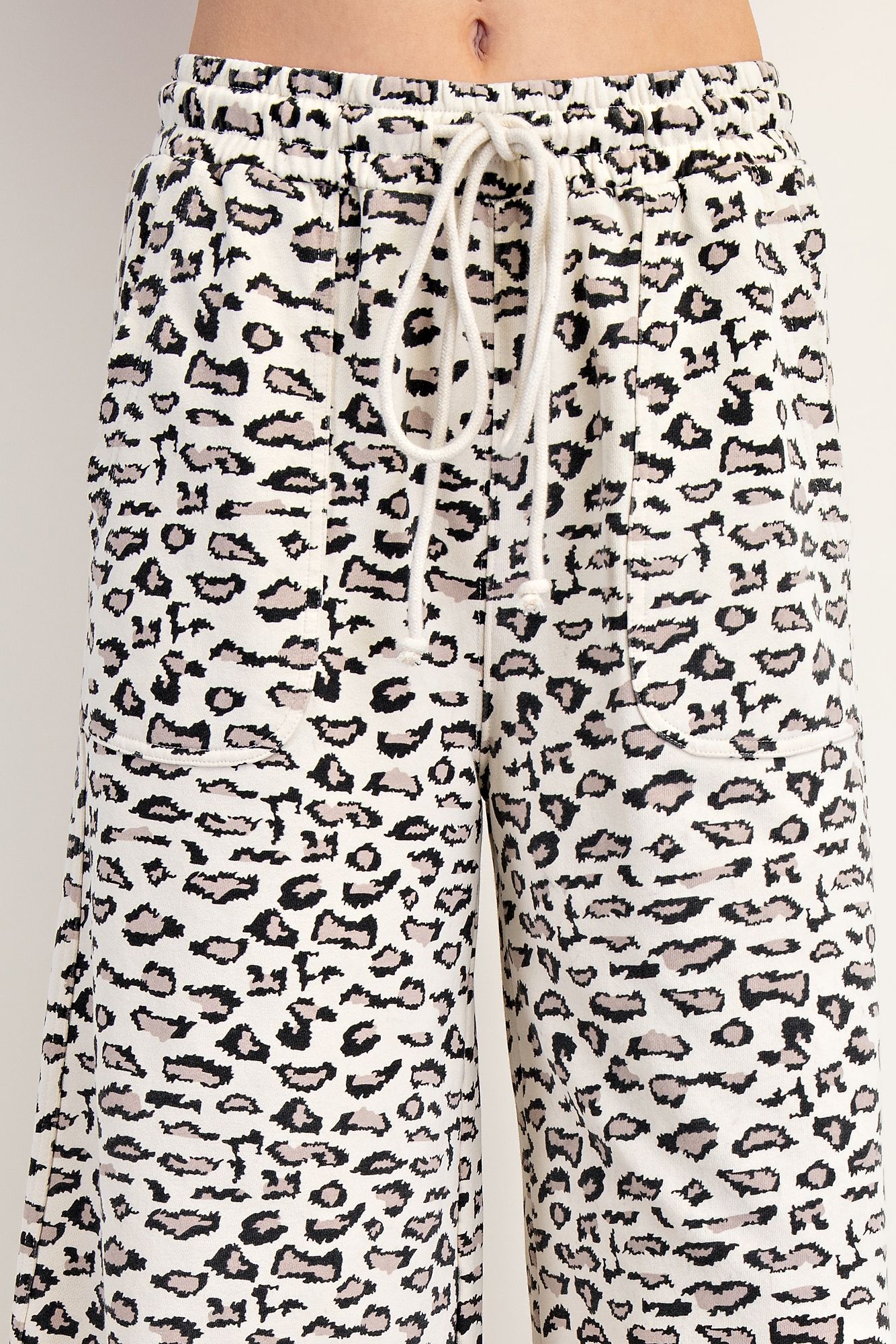 Easel Animal Print Pants