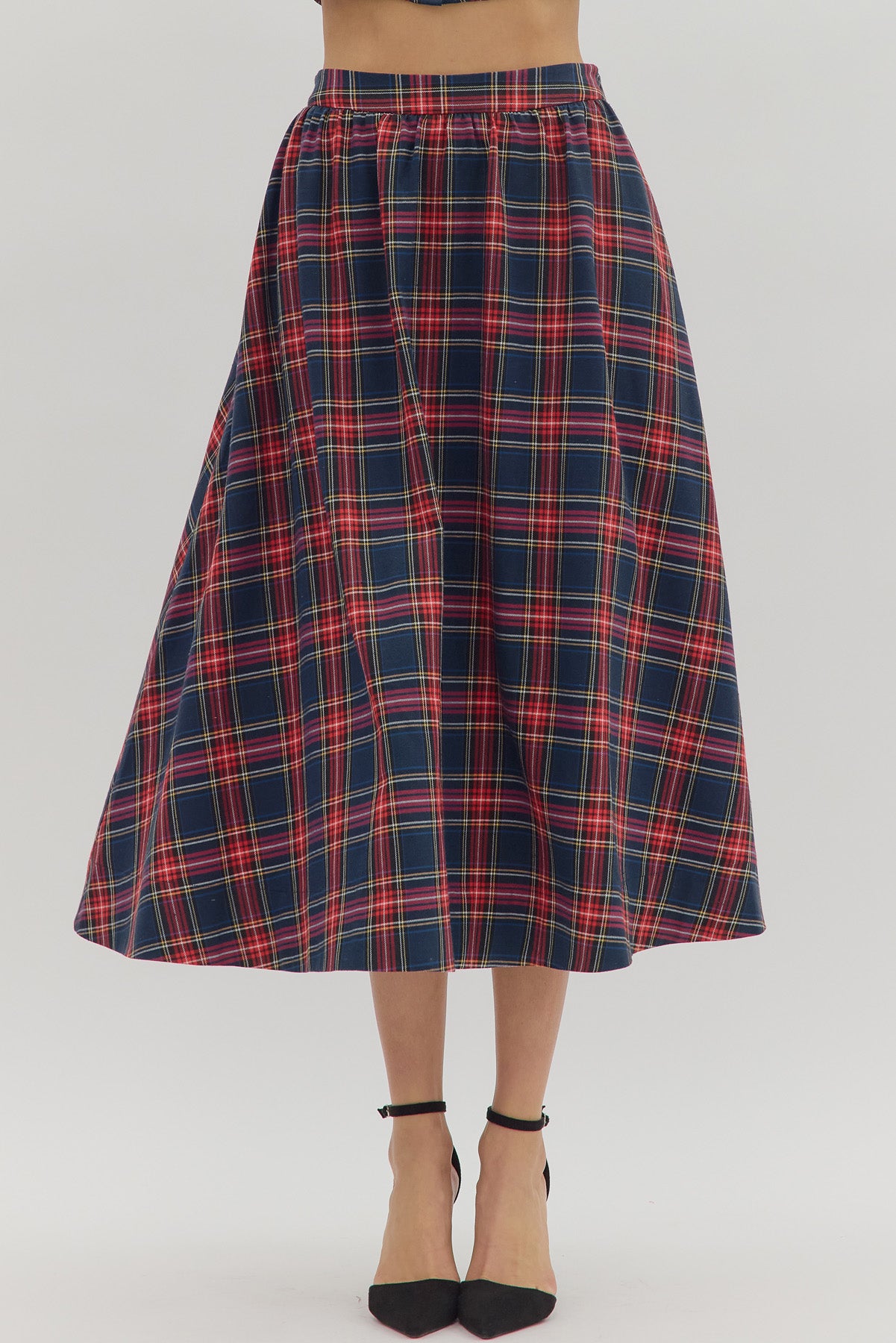 The Madison Plaid Skirt