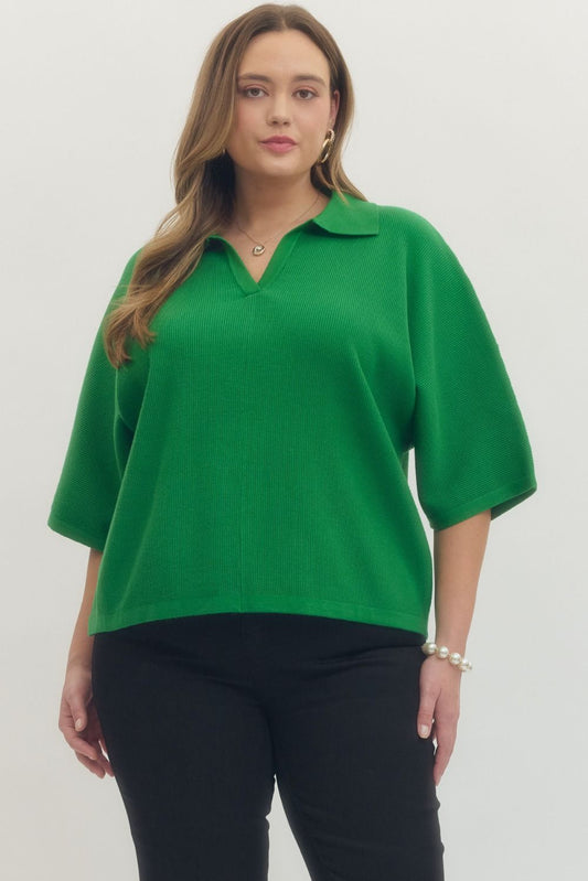 The Adrian Plus Size Top