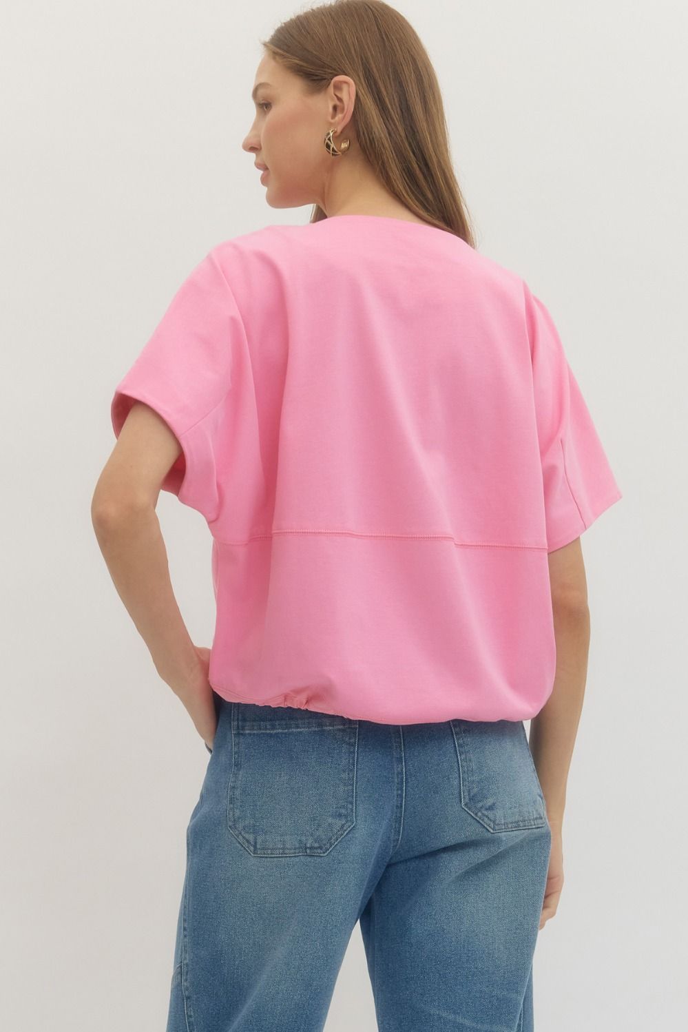 The Baker Pink Top