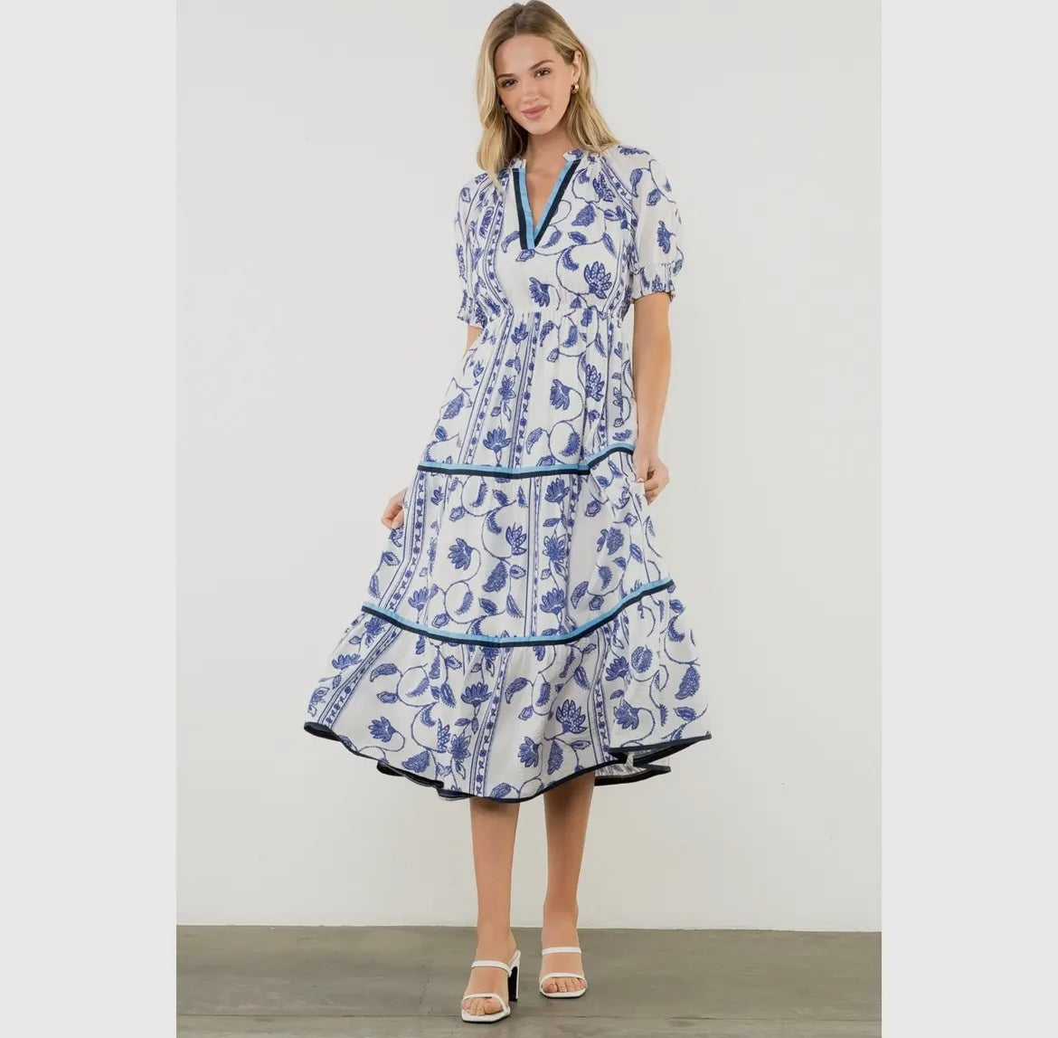 Clarissa THML Tiered Dress